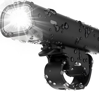 Lampka rowerowa akumulatorowa przód tył 2000 mAh do 400lm