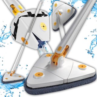Mop trójkątny obrotowy 360 z automatycznym wyciskaniem teleskopowy