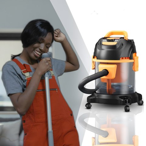 Odkurzacz piorący na sucho mokro do dywanów tapicerki bezworkowy 20 l 2000 W