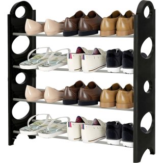 Półka regał stojak na buty 4 poziomy 63 cm