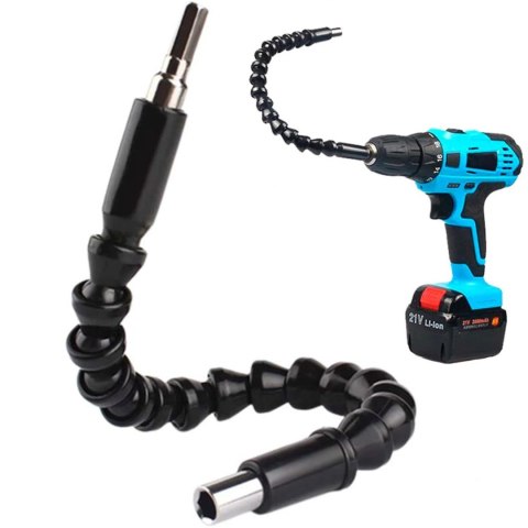 Przedłużka elastyczna giętka do bitów wkrętarki