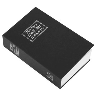 Sejf skrytka kasetka metalowa na kosztowności pieniądze w formie książki XXL