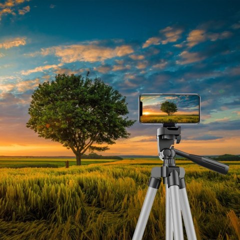 Statyw tripod składany do telefonu gwint 1/4'' pilot BT 35-103 cm