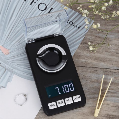 Waga jubilerska elektroniczna przenośna na baterie 0.001-20g / 0.001g