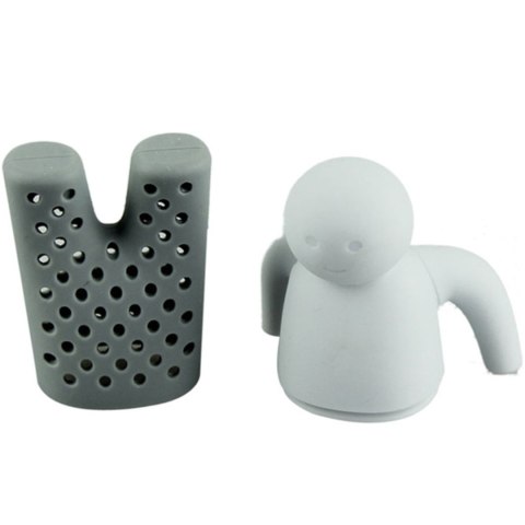 Zaparzacz sitko do herbaty kawy ziół z uchwytem - ludzik