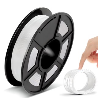 Filament wkład do drukarki 3D długopisu 3D PLA 1,75 mm 68 m - biały