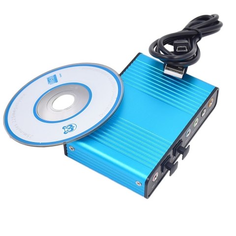 Karta muzyczna dźwiękowa zewnętrzna 5.1 / 7.1 USB