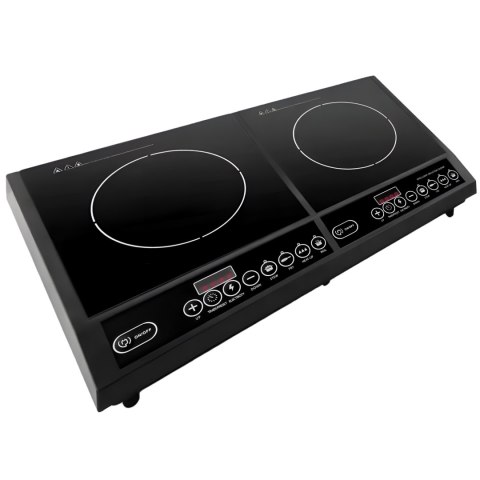 Kuchenka indukcyjna przenośna 2 pola grzewcze 4000 W