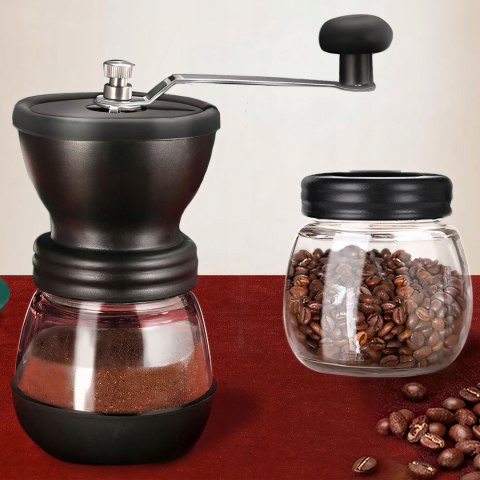Młynek do kawy pieprzu soli przypraw ręczny