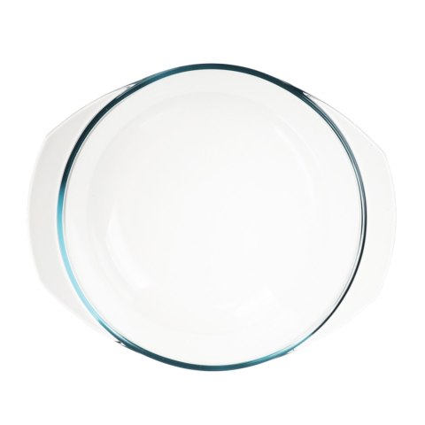 Naczynie żaroodporne do zapiekania okrągłe z pokrywą SZKŁO 1,5 l