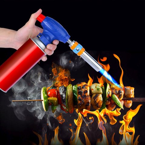 Palnik gazowy na kartusze opalarka piezozapalnik 1300C