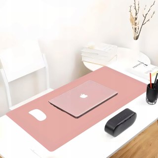 Podkładka mata gamingowa na biurko pod mysz XXL 90 x 45 cm - różowa