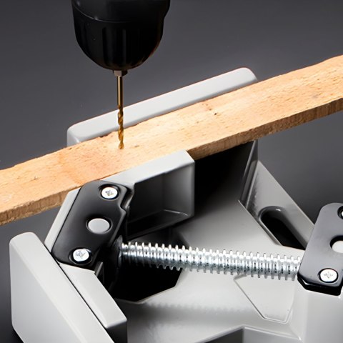 Ścisk stolarski kątowy imadło narożne montażowe 90 stopni