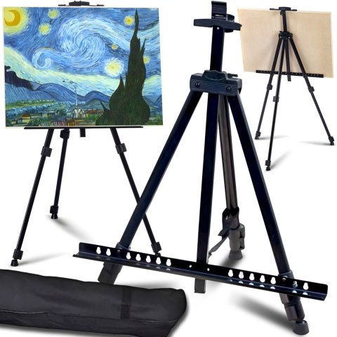 Sztaluga malarska metalowa plenerowa z etui 158 cm