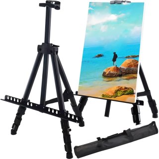 Sztaluga malarska metalowa plenerowa z etui 158 cm