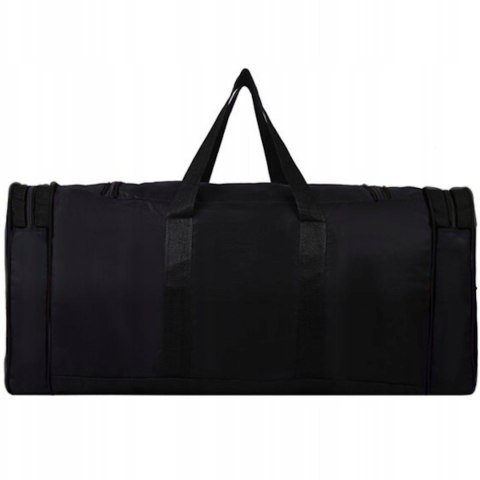 Torba podróżna sportowa na ramię 3 kieszenie - czarna
