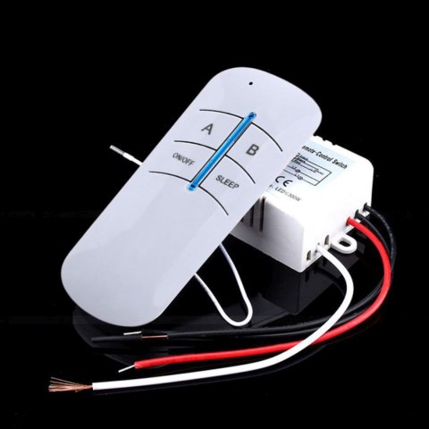 Włącznik wyłącznik światła bezprzewodowy na pilot 20 m