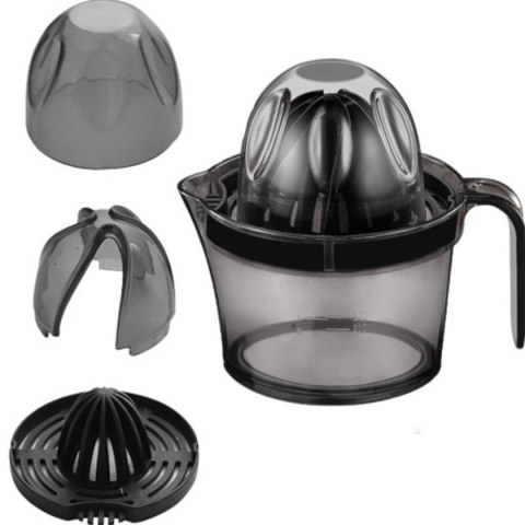 Wyciskarka ręczna do cytrusów cytryn pomarańczy 500 ml - czarna
